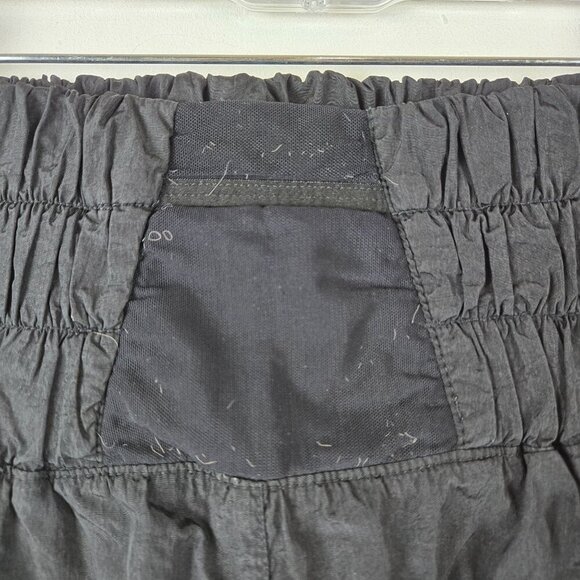 Free People Movement The Way Home Shorts Womens L Black Elastic Waist High-Rise - Picture 7 of 8